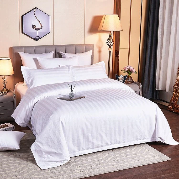 Set Tempat Tidur Rekaan Jacquard Hotel
